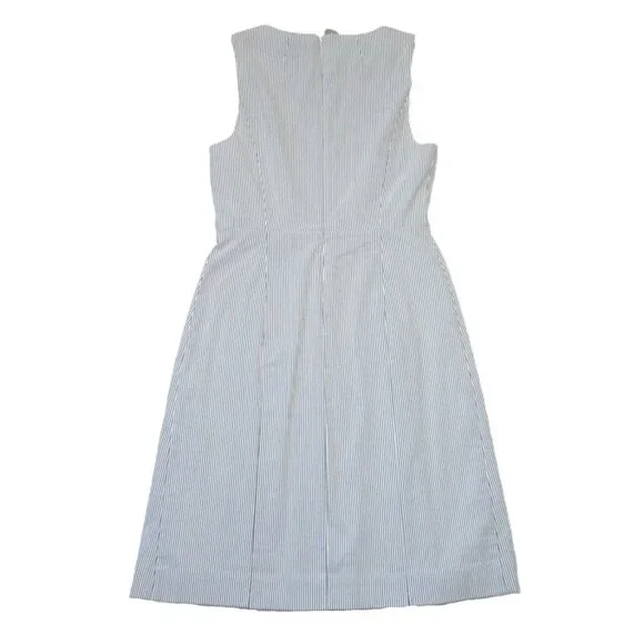 j crew pleated a line dress J.Crew Pleated A-Line Dress Super 120s Wool